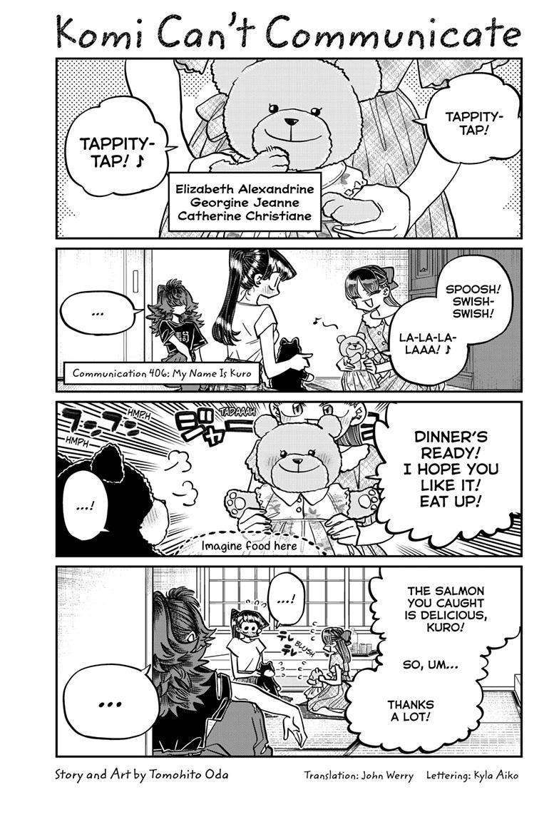 Komi-san wa Komyushou Desu Manga Chapter 432